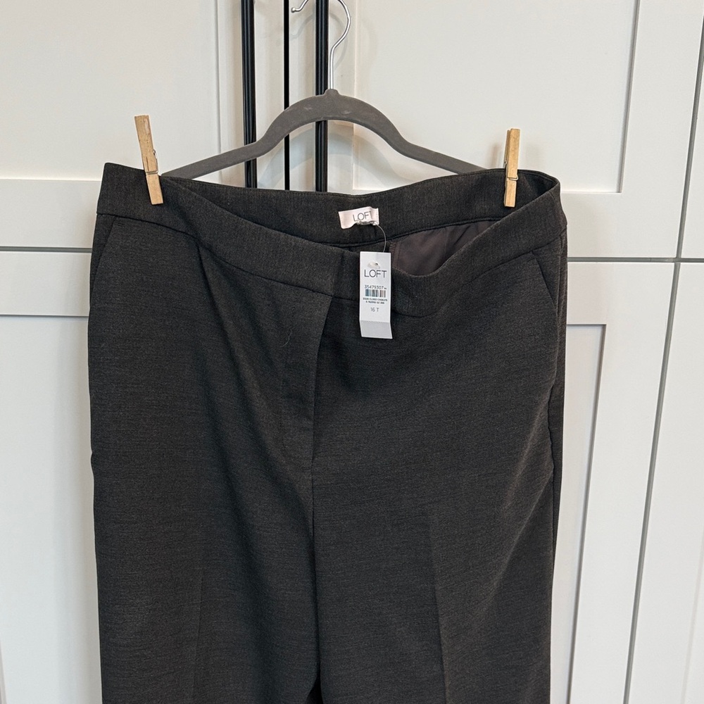 LOFT Charcoal Dress Pants